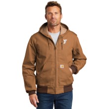 Men's Carhartt ® Thermal-Lined Duck Active Jacket - Embroidered