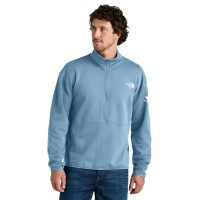 Men's The North Face® Double-Knit 1/2-Zip Fleece- Embroidered Y Logo (Left Sleeve)