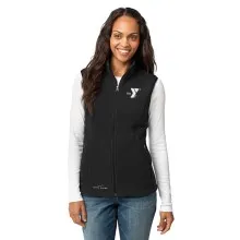 Eddie Bauer® - Ladies Fleece Vest - Embroidered