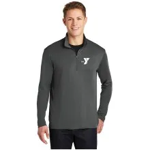 Mens Performance 1/4-Zip Pullover - Screen Printed